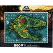 Jurassic World Map 1,000-Piece Puzzle