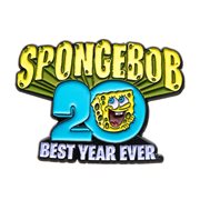 SpongeBob SquarePants 20th Anniversary Enamel Pin