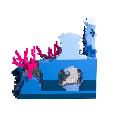 Rain World Coral Caves Miniature Brickset