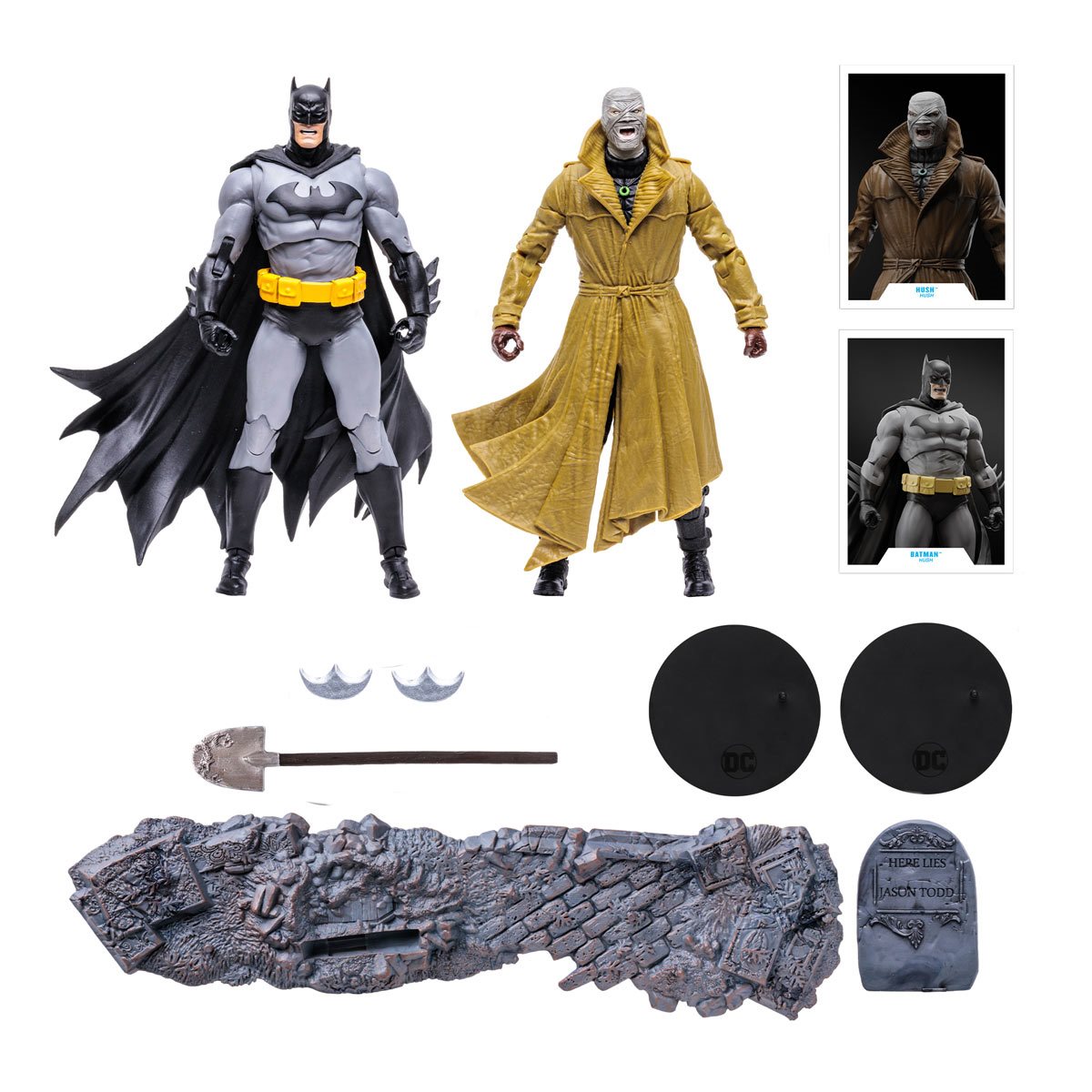 DC Collector Batman Vs Hush Variant Version 7-Inch Scale Action Figure 2- Pack