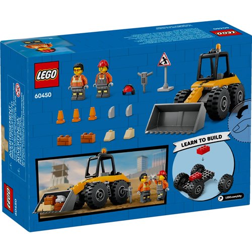 LEGO City 60450 Yellow Construction Wheel Loader