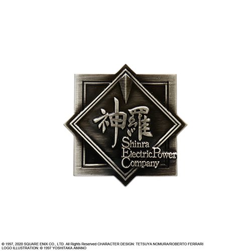 Final Fantasy VII Remake Pin Badge Display Tray