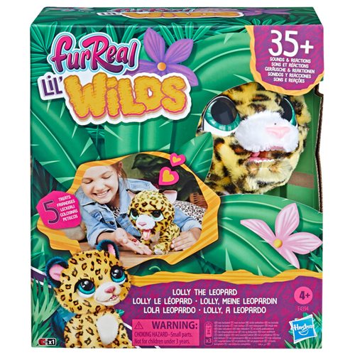 FurReal Lil' Wilds Lolly the Leopard Interactive Animatronic Plush Toy