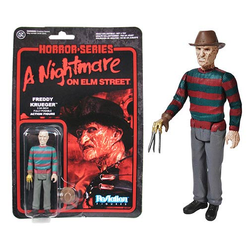 Nightmare on Elm Street Freddy Krueger ReAction 3 3/4-Inch Retro Action Figure