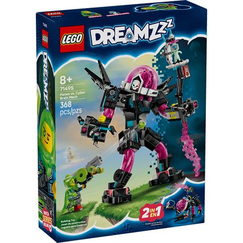 LEGO DreamZzz 71495 Mateo vs. Cyber Brain Mech