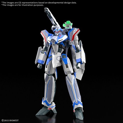 Macross VF-31J Siegfried Hayate Immelmann High Grade 1:100 Scale