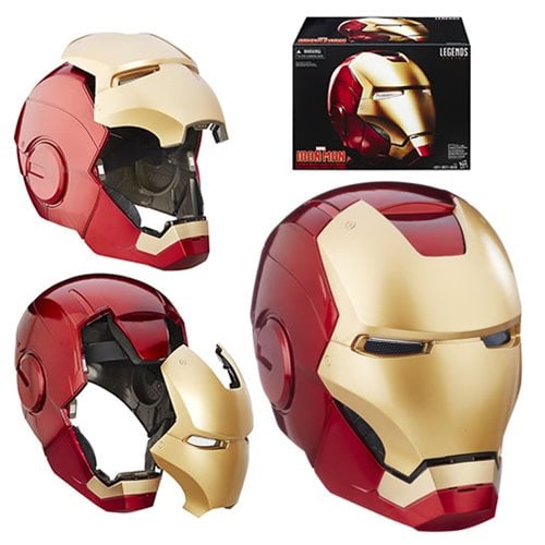Marvel Legends Iron Man Electronic Helmet, Not Mint