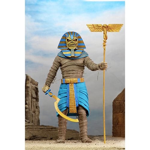 Iron Maiden Pharoah Eddie Clothed 8-Inch Action Figure