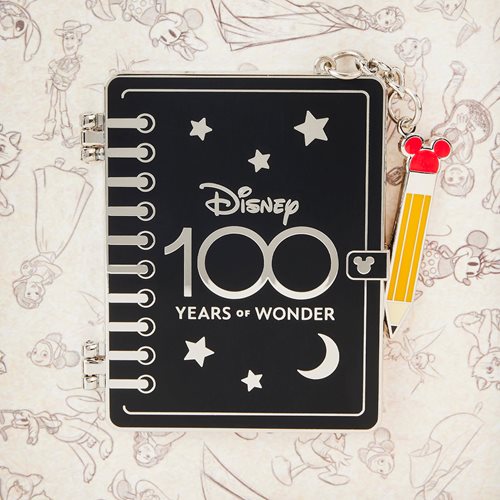 Disney 100th Anniversary Sketchbook 3-Inch Colletor Pin