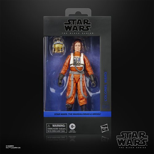 Star Wars The Black Series The Mandalorian & Grogu Colonal Ward 6-Inch Action Figure