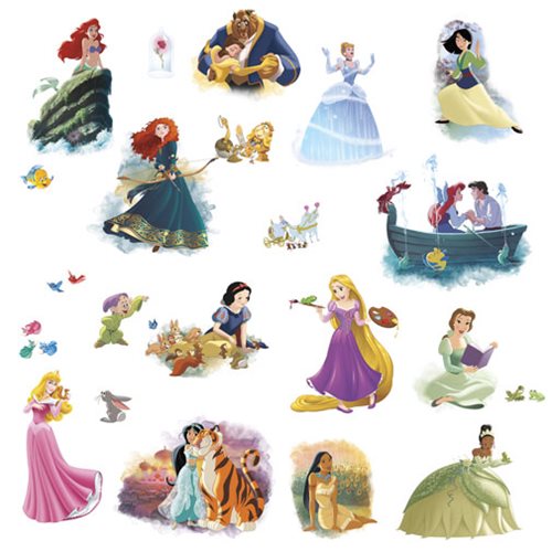 Disney Princesses Dream Big Peel and Stick Wall Decals