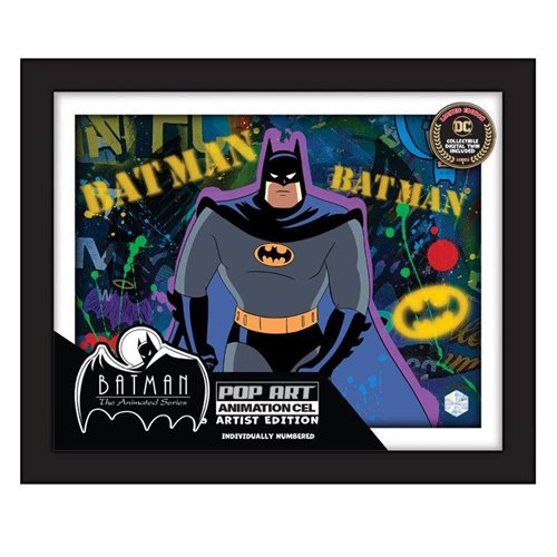 Batman: The Animated Series The Cat and The Claw: Part 1 #1108 Animation Cel Artist Edition Framed A
