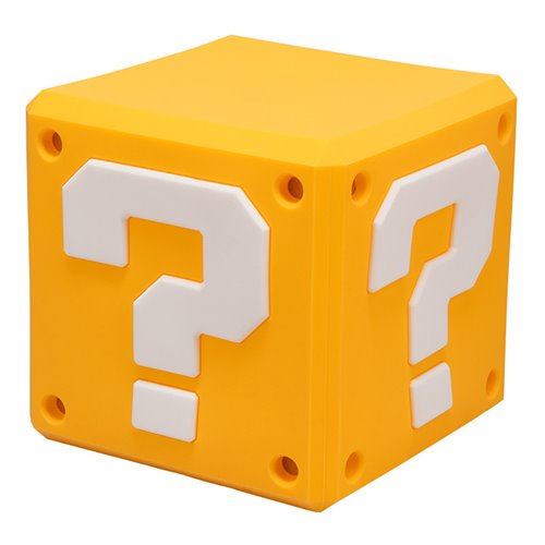 Super Mario Bros. Question Block SquishyGlo Rechargeable Light