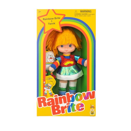 Rainbow Brite with Twink Classic 9-Inch Plush Doll