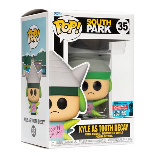 South Park Kyle Tooth Decay Funko Pop! Vinyl Figure #35 - 2021 Convention Exclusive