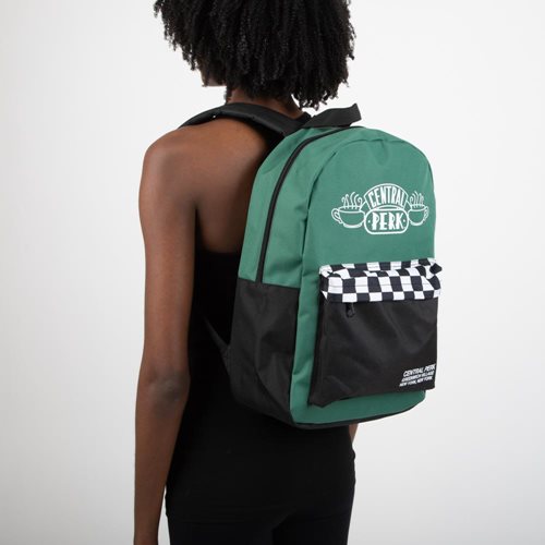 Friends Central Perk Green Checker Mixblock Backpack