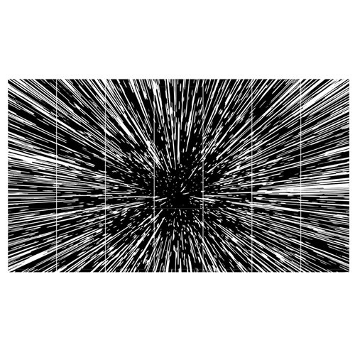 Star Wars Hyperspace Peel and Stick Wall Mural
