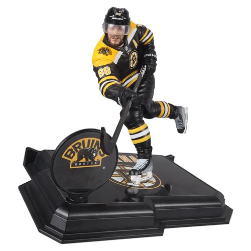 NHL SportsPicks Boston Bruins David Pastrnak 7-Inch Scale Posed Figure Case of 6