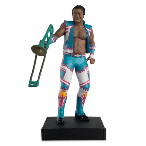 WWE Championship Collection Xavier Woods Statue with Collector Magazine