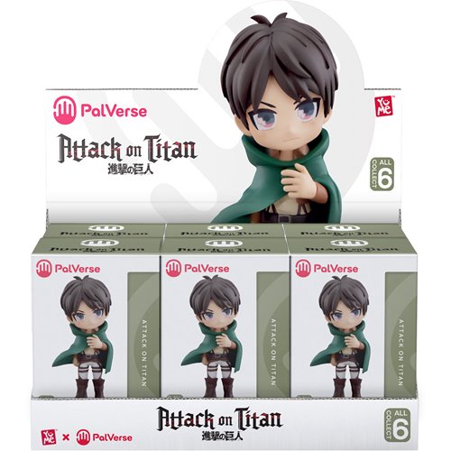 Attack on Titan Anime Blind-Box Mini-Figure Case of 6