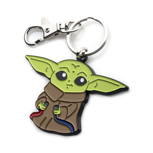 Star Wars The Mandalorian Grogu with Wires Key Chain