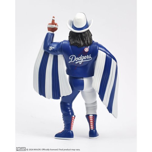 Major Big Rubber Guys Macho Man Los Angeles Dodgers Posed Figure