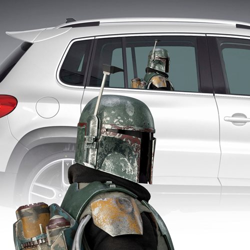 Star Wars The Mandalorian Boba Fett Re-Armored Passenger Window Decal