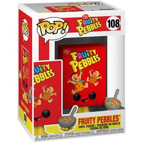 Post Fruity Pebbles Cereal Box Pop! Vinyl Figure