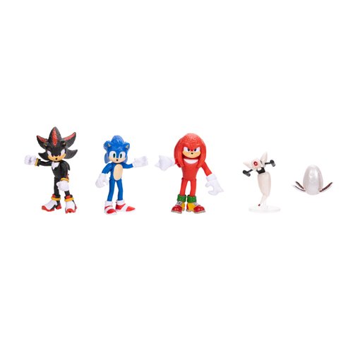 Sonic 3 Movie 2 1/2-Inch Wave 1 Mini-Figure 5-Pack