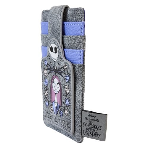 The Nightmare Before Christmas Jack and Sally Eternally Yours Cardholder