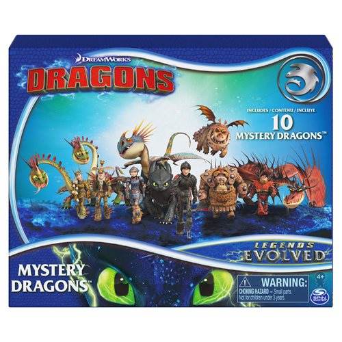DreamWorks Dragons Mystery Dragons 10-Pack Mini-Figures