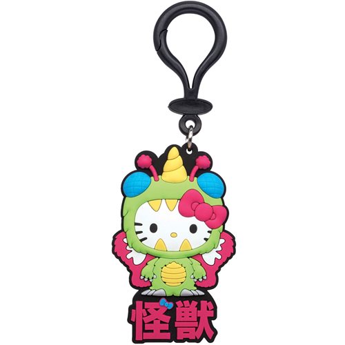 Hello Kitty Sky Kaiju Soft Touch PVC Bag Clip