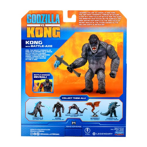 MonsterVerse Godzilla vs. Kong Hollow Earth Monster Wave 1 Action Figure Case