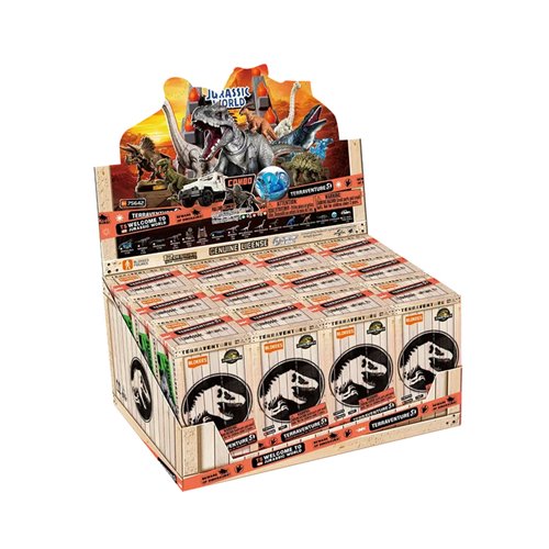 Jurassic World Terraventure Surprise Wave 2 Blind Box Model Kit Display of 12