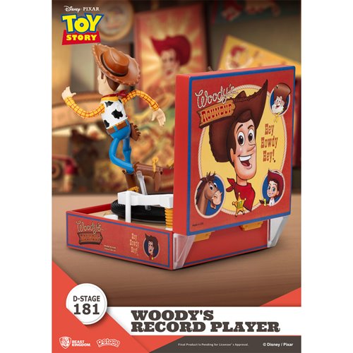 Toy Story Woody's Record Player DS-181 D-Stage Statue