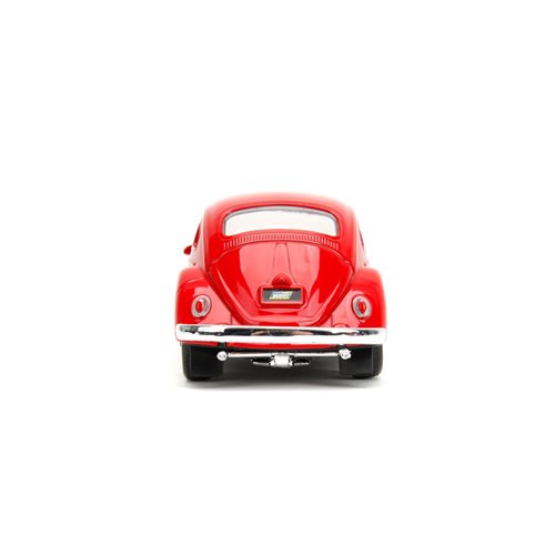 Punch Buggy 1950 Volkswagen Beetle Red 1:32 Scale Die-Cast Metal Vehicle with Boxing Gloves