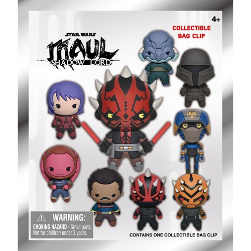 Star Wars: Maul - Shadow Lord 3D Foam Bag Clip Display Case of 24