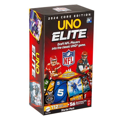 NFL UNO Elite Card Game