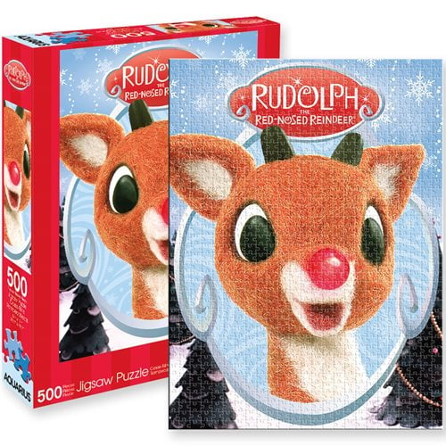 Rudolph the Red-Nosed Reindeer Collage 500-Piece Puzzle