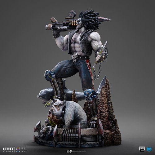 DC Comics Lobo Unleashed 1:10 Art Scale Limited Edition Statue