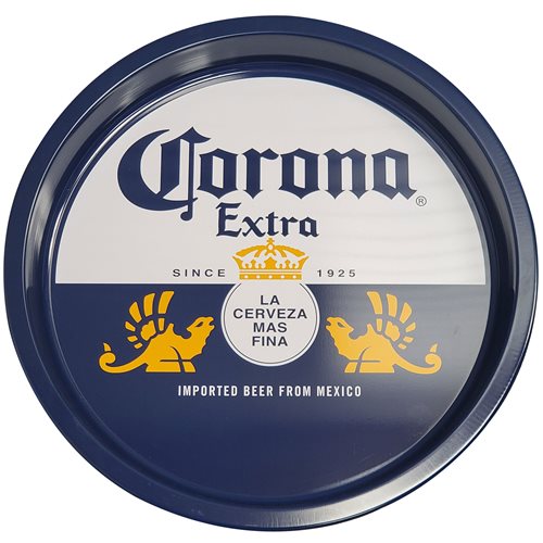 Corona Round Beverage Tray