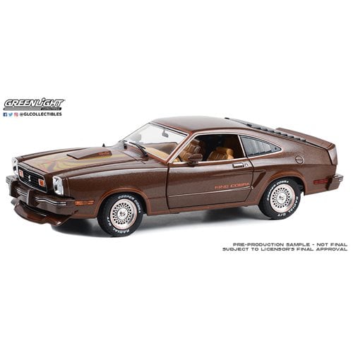 1978 Ford Mustang II King Cobra Dark Brown Metallic 1:18 Scale Die-Cast Metal Vehicle