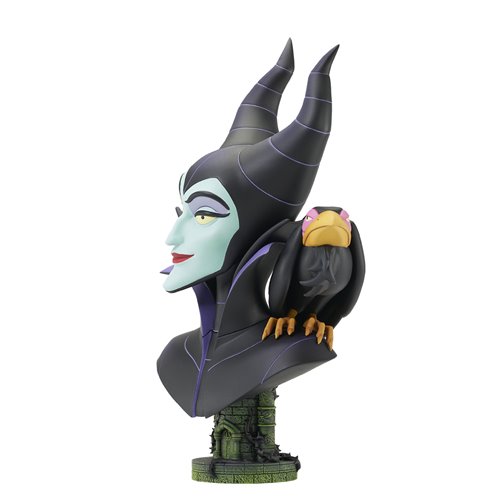 Disney Sleeping Beauty Maleficent Legends in 3D 1:2 Scale Bust