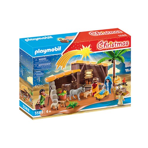 Playmobil 5588 Christmas Nativity Stable with Manger