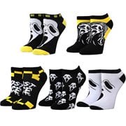 Ghost Face Icons Ankle Sock 5-Pair Set