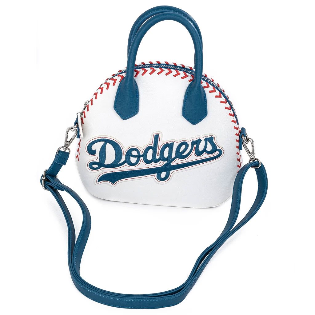 Buy the Loungefly x LA Dodgers Crossbody Bag Blue