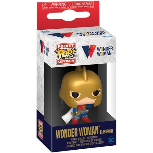 Wonder Woman 80th Anniversary Flashpoint Pocket Pop! Key Chain