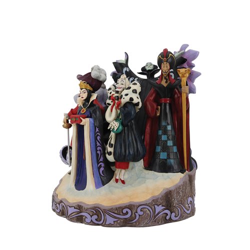 Disney Traditions Disney Villains Carved by Heart by Jim Shore Statue