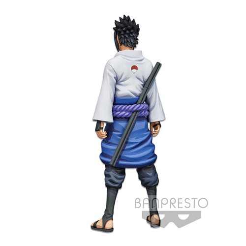 Naruto Shippuden Sasuke Uchiha Manga Dimensions Grandista Statue