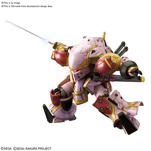 Project Sakura Wars Spiricle Striker Mugen Sakura Amamiya 1:24 Scale Model Kit